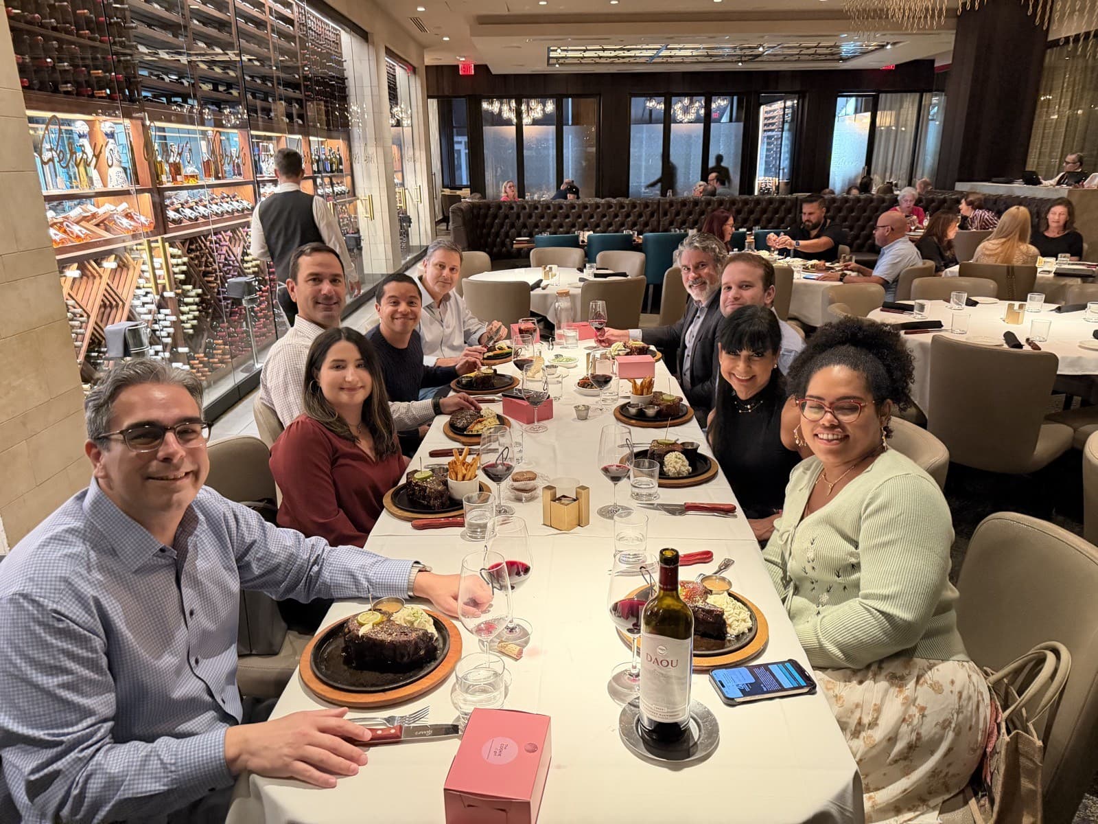 Team dinner, Miami