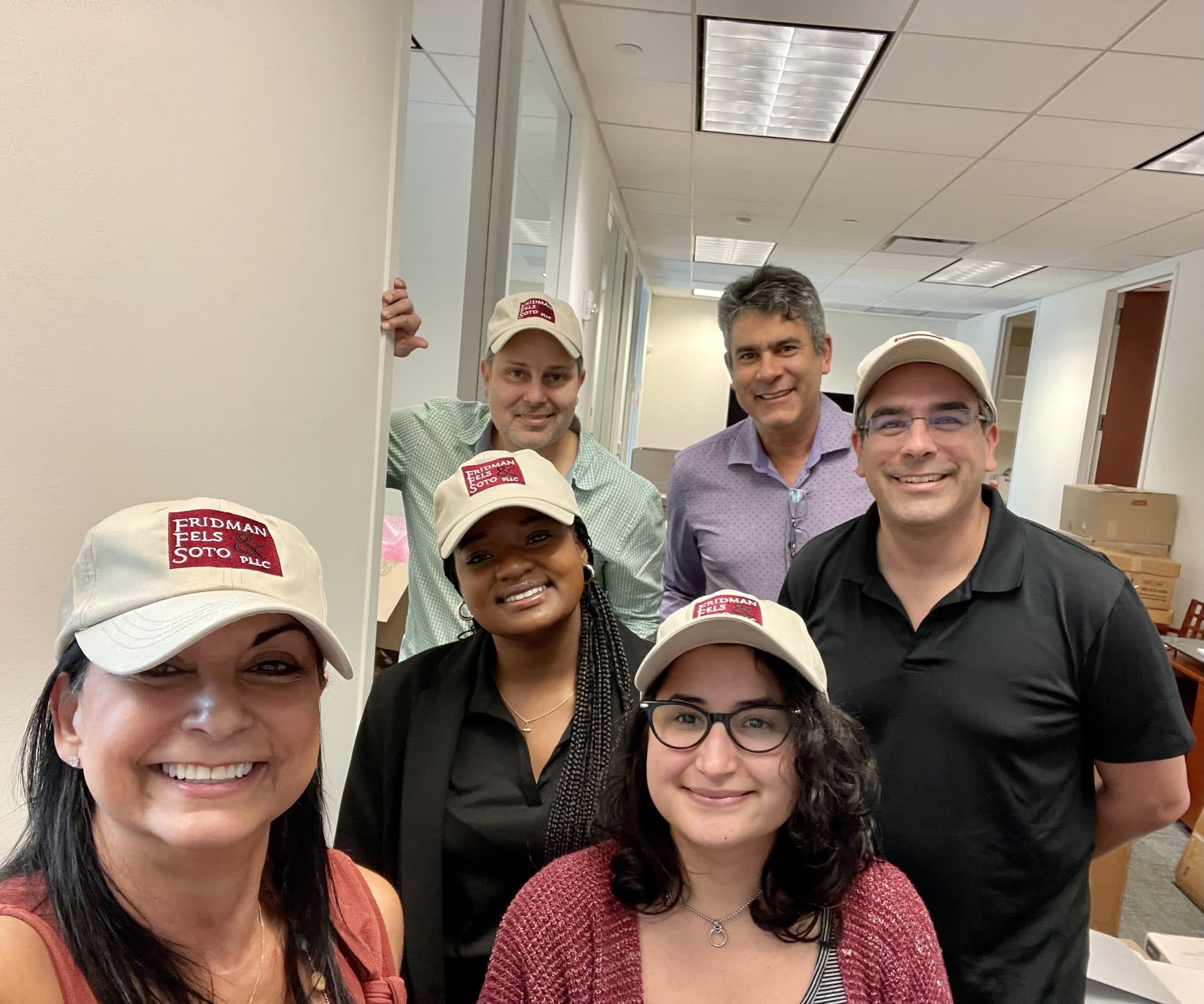 Move-in week at the firm's Coral Gables office