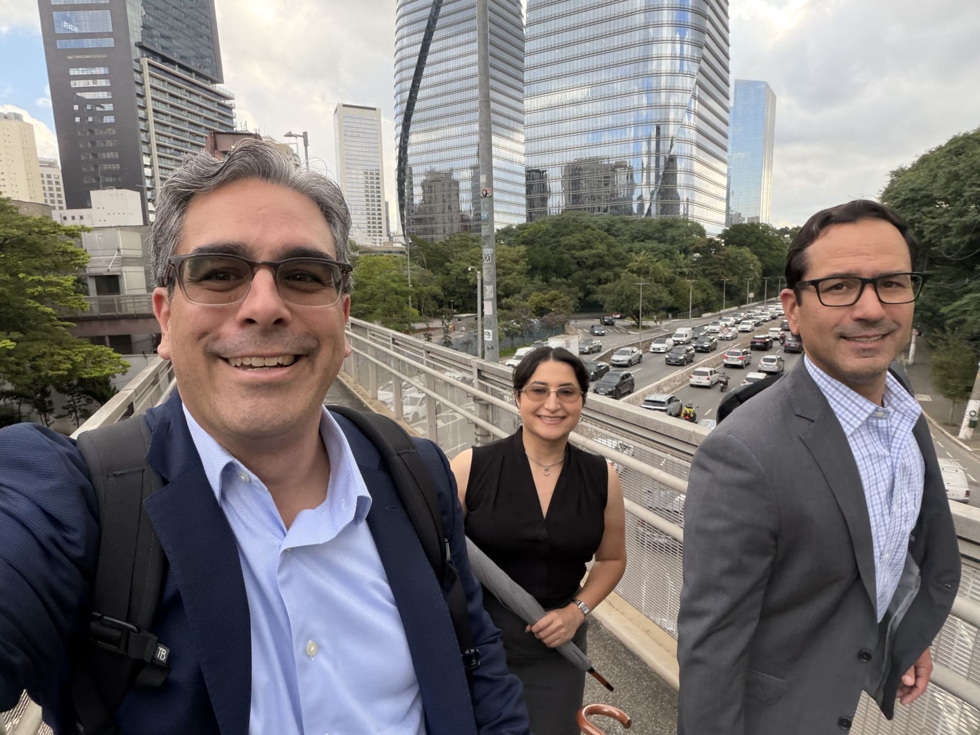Between client meetings, São Paulo